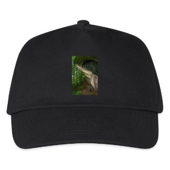 Weser Leine Bergland Kletterer - Kids’ Baseball Cap - black - Front