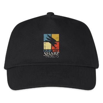 Falconry - Kids’ Baseball Cap - black - Front