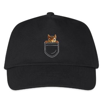 Squirrel - Kids’ Baseball Cap - black - Front