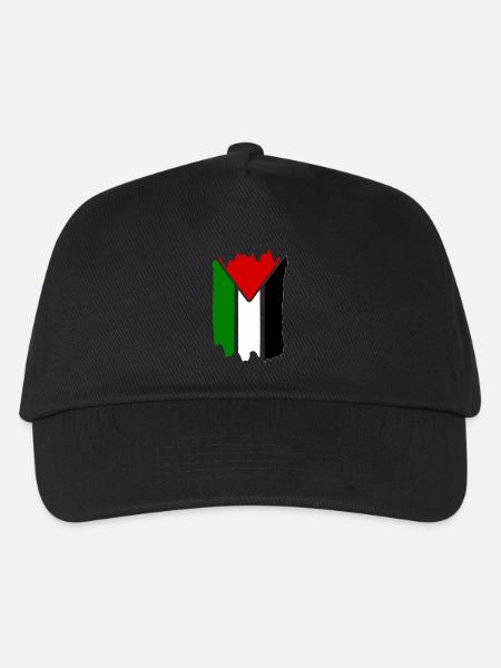 free palestine - Kinder Basecap - Schwarz