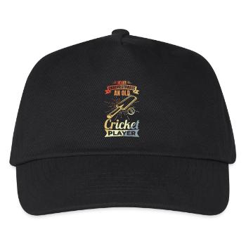 Cricket Grandfather - Kids’ Baseball Cap - black - Front