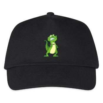 Die Stärke des Tyrannosaurus Rex - Kinder Basecap - Schwarz - Vorne