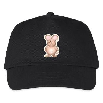 Mouse - Kids’ Baseball Cap - black - Front