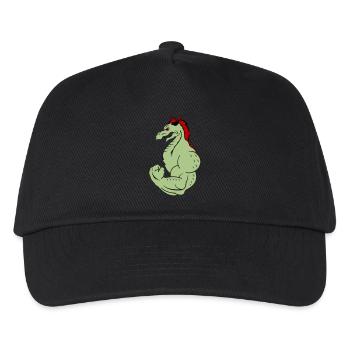 strong dragon 02 - Kinder Basecap - Schwarz - Vorne