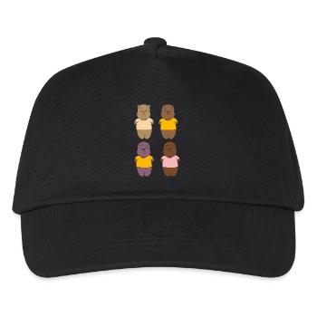 Bears Gang of Four - Kids’ Baseball Cap - black - Front