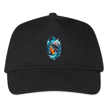 Pisces - Kids’ Baseball Cap - black - Front