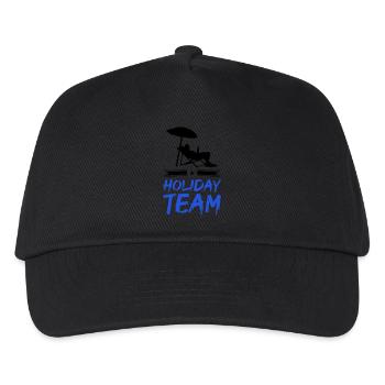 Holiday Team - Kids’ Baseball Cap - black - Front