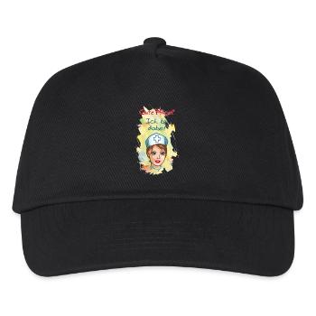 Gute Pflege? Ich bin dabei als Pflegekraft - Kinder Basecap - Schwarz - Vorne