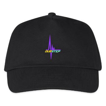 Dub Step Techno Musique Pulsation Fréquence cardiaque - Casquette de baseball Enfant - noir - Devant