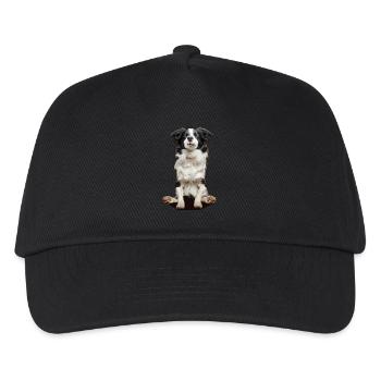 Border Collie - Kids’ Baseball Cap - black - Front
