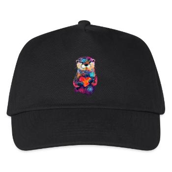 Otter - Kids’ Baseball Cap - black - Front