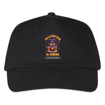 Halloween is coming - Kids’ Baseball Cap - black - Front