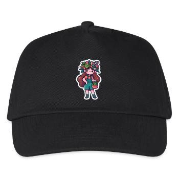 PLANT LADY - Kids’ Baseball Cap - black - Front