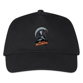 Halloween Grim Reaper - Kids’ Baseball Cap - black - Front