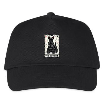 Le Scottie - Casquette de baseball Enfant - noir - Devant
