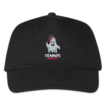Tennis Match Ball Tennis Player Tennis Ghost - Kids’ Baseball Cap - black - Front