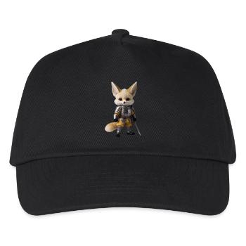 Fennec Ritter Schwert 3 - Kinder Basecap - Schwarz - Vorne