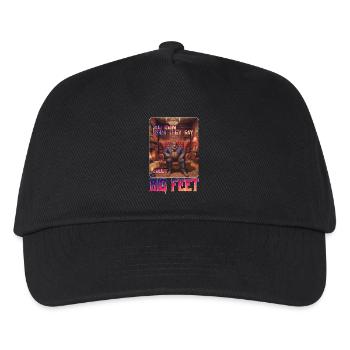 Drôle de pieds Bigfoot Meme - Casquette de baseball Enfant - noir - Devant