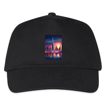 Dubai city sunset - Kids’ Baseball Cap - black - Front
