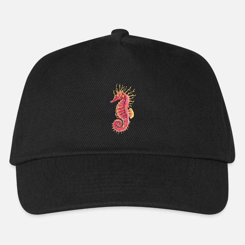 Hippocampe - Casquette de baseball Enfant - noir