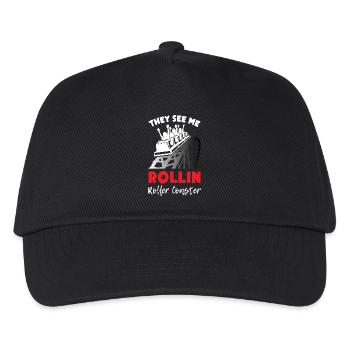 They See Mee Rollin Roller Coaster - Kinder Basecap - Schwarz - Vorne