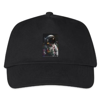 Kosmischer Botaniker - Kinder Basecap - Schwarz - Vorne