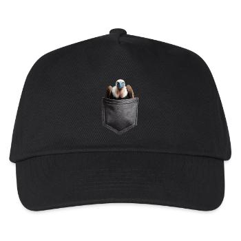 Geier - Kinder Basecap - Schwarz - Vorne