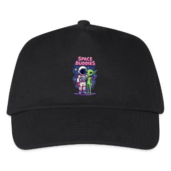 Space Buddies - Kids’ Baseball Cap - black - Front