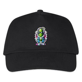 digga chill - Kinder Basecap - Schwarz - Vorne