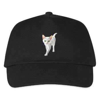 Japanischer Bobtail - Kinder Basecap - Schwarz - Vorne