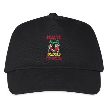 Salsa Dancer Dancer - Kids’ Baseball Cap - black - Front