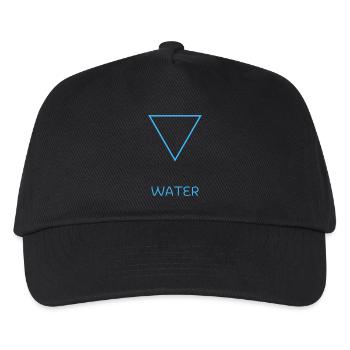 Élément De L'Eau - Casquette de baseball Enfant - noir - Devant