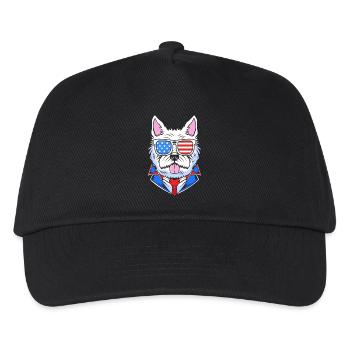 West Highland Terrier - Kids’ Baseball Cap - black - Front