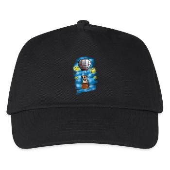 "Live your dream" Staffordshire Welpe - Kinder Basecap - Schwarz - Vorne
