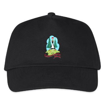Forêt Noire Fille Rétro - Casquette de baseball Enfant - noir - Devant