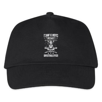 Correction Officer Forever The Title - Kids’ Baseball Cap - black - Front