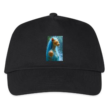 Tefnout, déesse à tête de lion - Casquette de baseball Enfant - noir - Devant