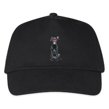 Deutsche Dogge - Kinder Basecap - Schwarz - Vorne