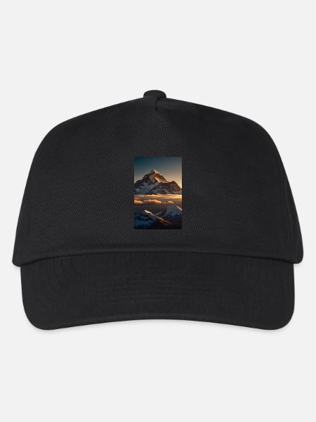 Everest - Kinder Basecap - Schwarz