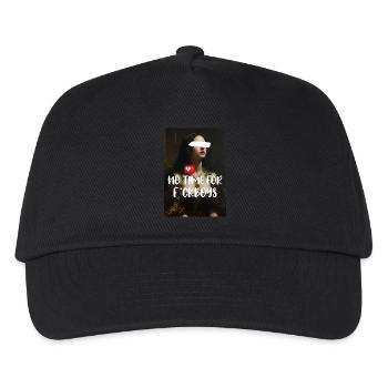 NO TIME FOR F*CKBOYS – NeoClassical Art - Kids’ Baseball Cap - black - Front