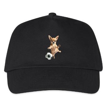 Chihuahua - Kinder Basecap - Schwarz - Vorne