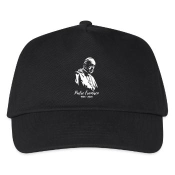 Pope Francis - Holy Father - Kids’ Baseball Cap - black - Front