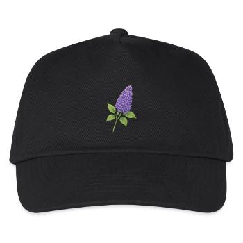 Lilac blossom – delicate spring splendour - Kids’ Baseball Cap - black - Front