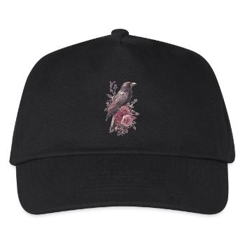 Raven - Kids’ Baseball Cap - black - Front
