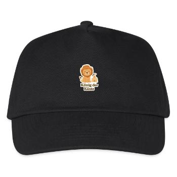 König der Küste - Kinder Basecap - Schwarz - Vorne