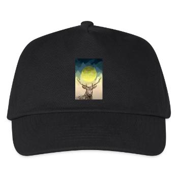 Deer - Kids’ Baseball Cap - black - Front
