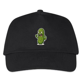 Attaque du concombre - Casquette de baseball Enfant - noir - Devant