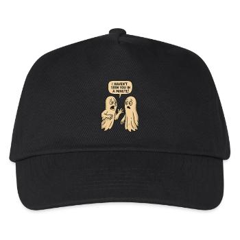 I haven't seen you in a minute (Ghosts) - Kids’ Baseball Cap - black - Front