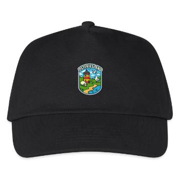 Ostfriesland - Kinder Basecap - Schwarz - Vorne