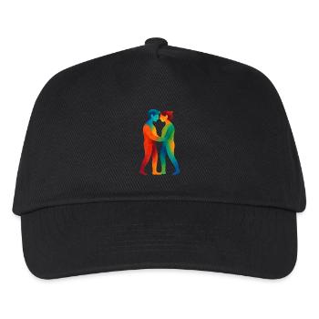 0011 weird love - Kids’ Baseball Cap - black - Front
